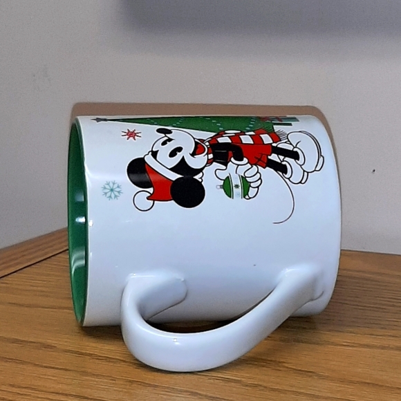 Mickey Mouse Holiday Two-Tone Mug NWT - Picture 3 of 5